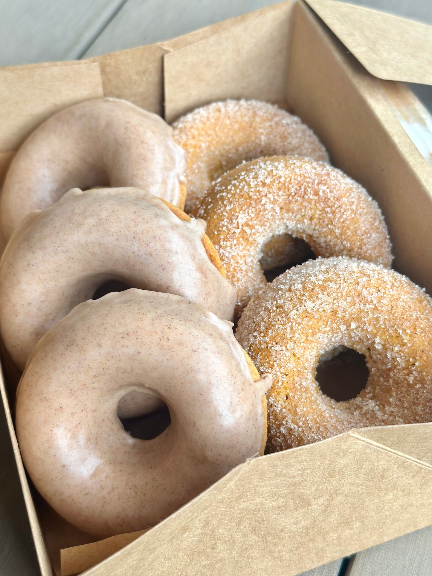 Pumpkin Spice Baked Donuts