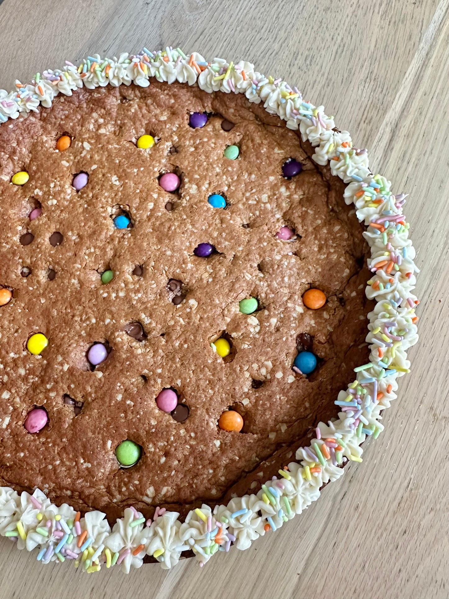 Monster Cookie Cake