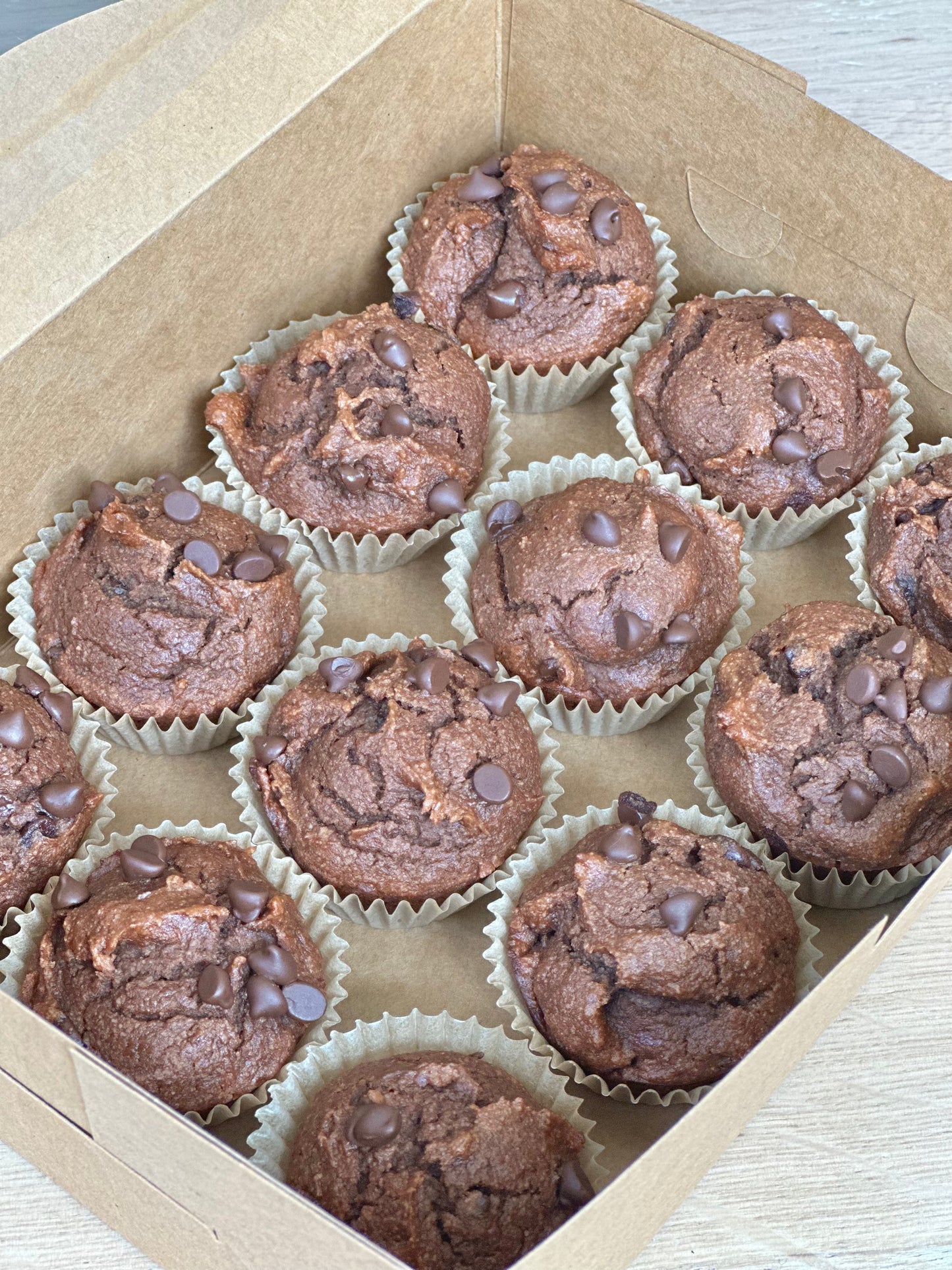 Fudgy Sweet Potato Mini Muffins