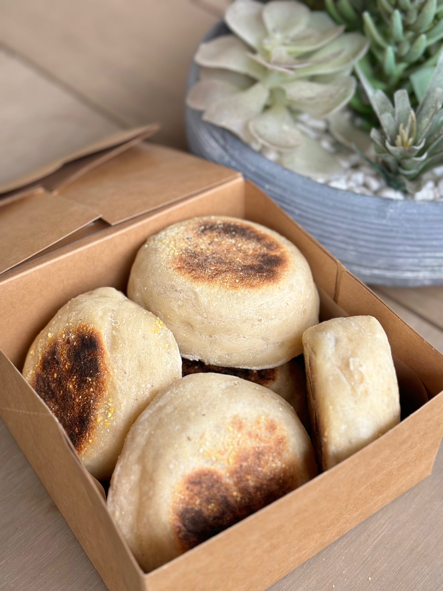 Sourdough English Muffins