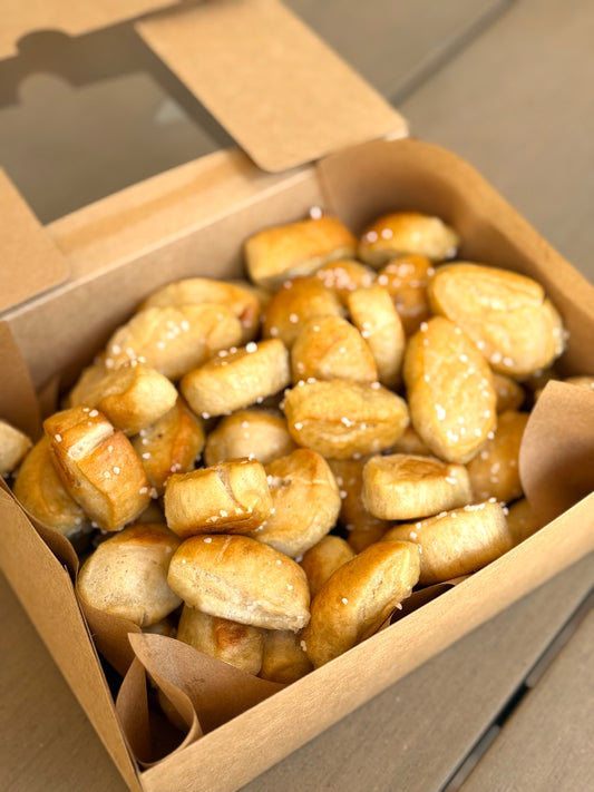 Sourdough Pretzel Bites
