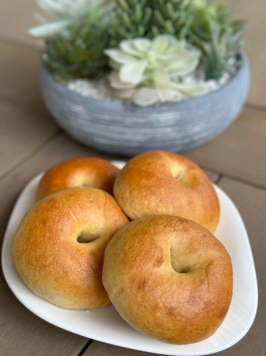 Sourdough Bagels