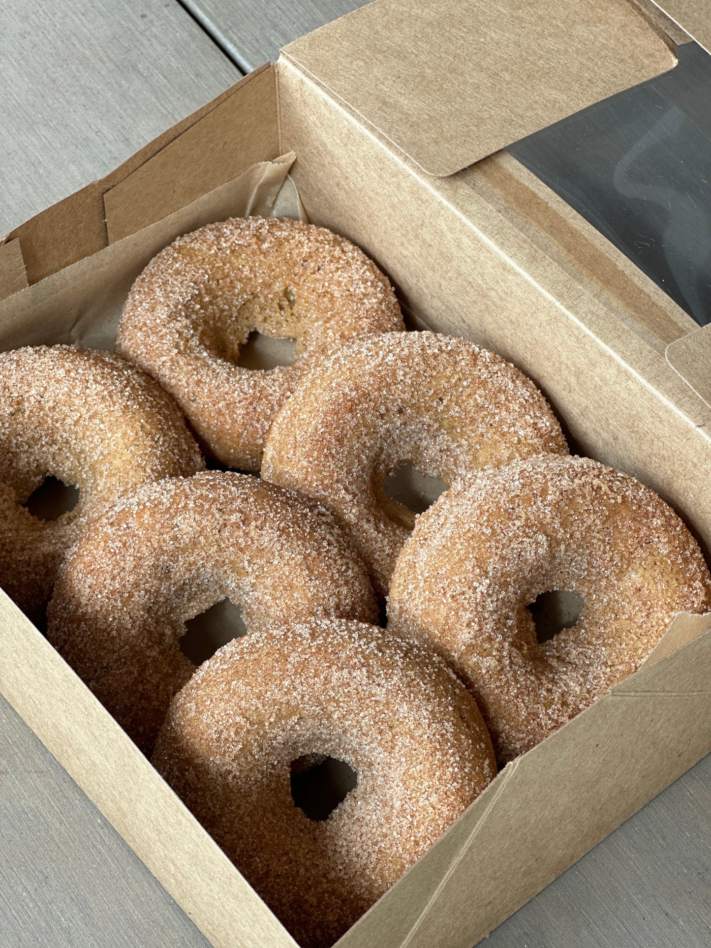 Organic Cinnamon Sugar Donuts