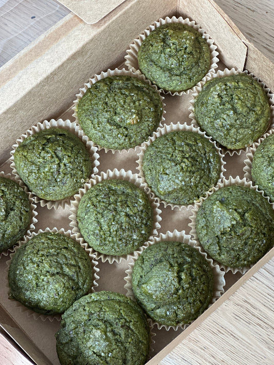 Banana (Spinach) Mini Muffins